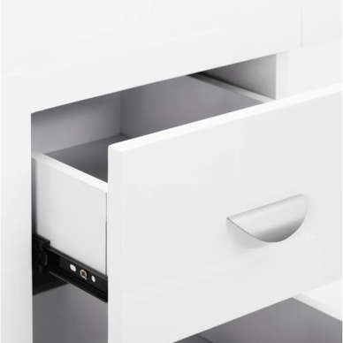 Professional manicure table 314, white color 9