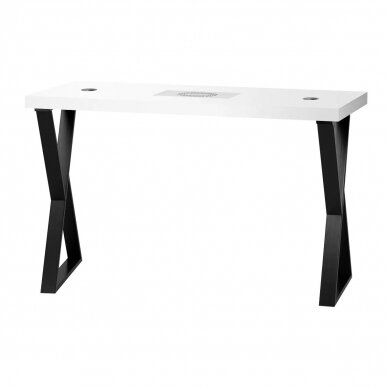 Professional manicure table for beauty salons MOMO 04-BL with built-in dust collector 2