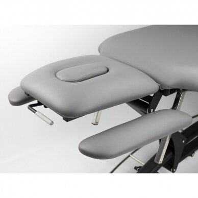 Профессиональный стол для массажа и физиотерапии 4 частей AGILA 4, серого цвета 1