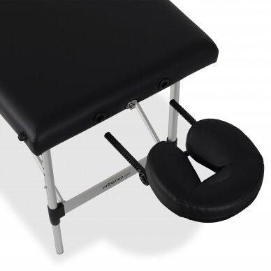 Profesionalus sulankstomas masažo stalas NINA COMFY BASE K515 BLACK, juodos spalvos 5 Profesionalus sulankstomas masažo stalas NINA COMFY BASE K515 BLACK, juodos spalvos 5