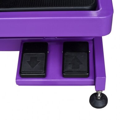 Профессиональный стол для стрижки животных Blovi Callisto Purple с электроуправлением, 125x65см., цвет фиолетовый 2