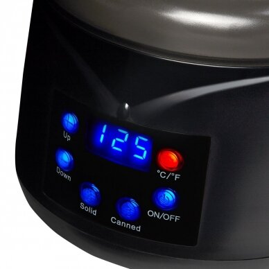Professional wax heater for cans and pellets AM-220 100W AUTOMATIC BLACK 4