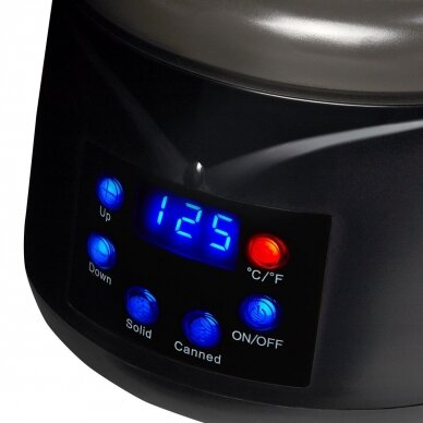Профессиональный нагреватель воска для банок и гранул AM-220 100W AUTOMATIC BLACK 4 Профессиональный нагреватель воска для банок и гранул AM-220 100W AUTOMATIC BLACK 4