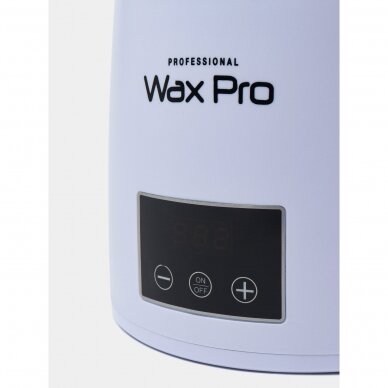 Profesionalus vaško šildytuvas skardinėms ir granulėms WaxPro200, baltos spalvos 2