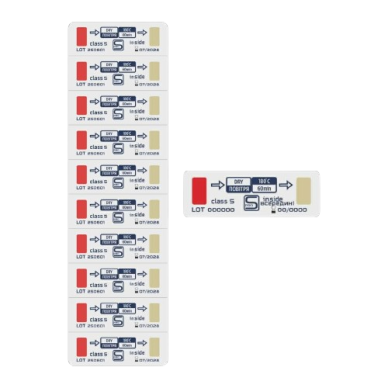 PROSTERIL internal indicator for sterilization envelopes for hot air sterilization DRY CLASS5 180/60, 100 pcs. PROSTERIL internal indicator for sterilization envelopes for hot air sterilization DRY CLASS5 180/60, 100 pcs.