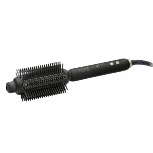 DIVA PRO STYLING curling comb PRECIOUS METALS GOLD DUST FULL VOLUME, CURLING & STYLING HOT BRUSH