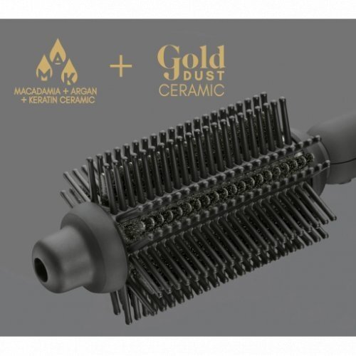 DIVA PRO STYLING curling comb PRECIOUS METALS GOLD DUST FULL VOLUME, CURLING & STYLING HOT BRUSH 1 DIVA PRO STYLING curling comb PRECIOUS METALS GOLD DUST FULL VOLUME, CURLING & STYLING HOT BRUSH 1