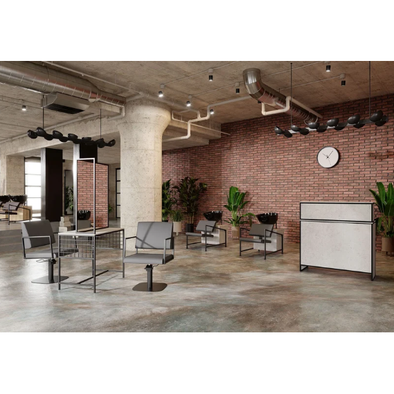 Profesionalus registratūros stalas - recepcija grožio salonams LOFT 4
