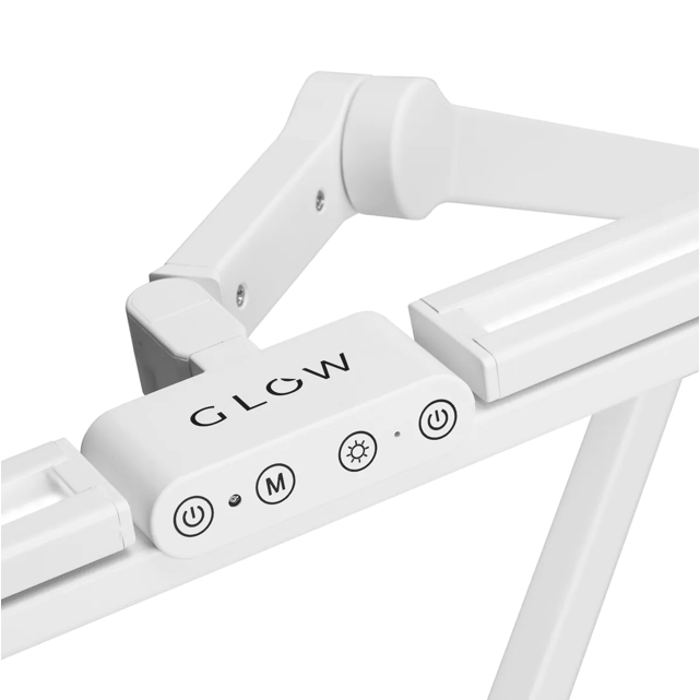 Профессиональная настольная лампа для маникюра GLOW L03, белая 5 Профессиональная настольная лампа для маникюра GLOW L03, белая 5