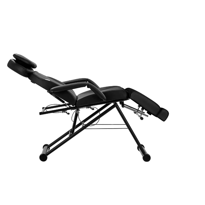 AZZURRO professional cosmetology chair - couch for beauty procedures 563S, black color 3 AZZURRO professional cosmetology chair - couch for beauty procedures 563S, black color 3