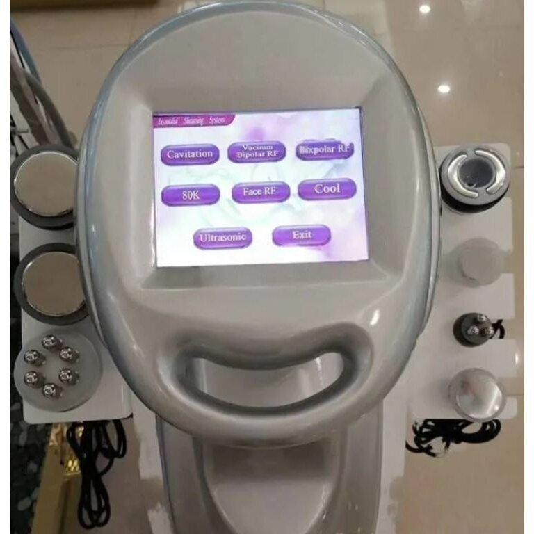 Professional body cavitation, radio frequency and vacuum machine 80K and 40K 7in1 1 Professional body cavitation, radio frequency and vacuum machine 80K and 40K 7in1 1