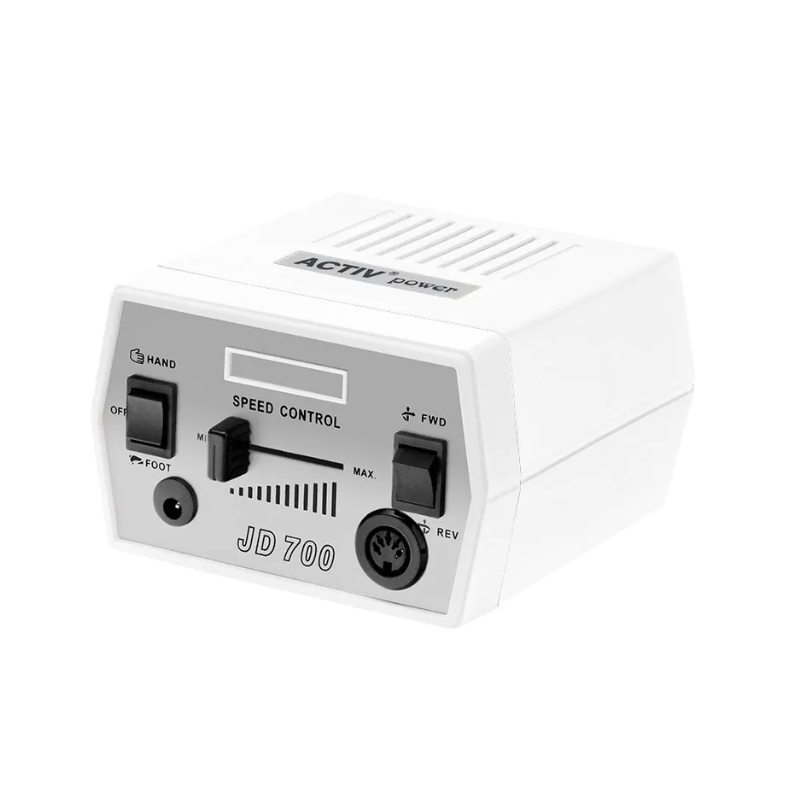 Profesionali elektrinė freza manikiūro darbams ACTIV POWER JD700 balta 35w (30.000 apsukos) 1