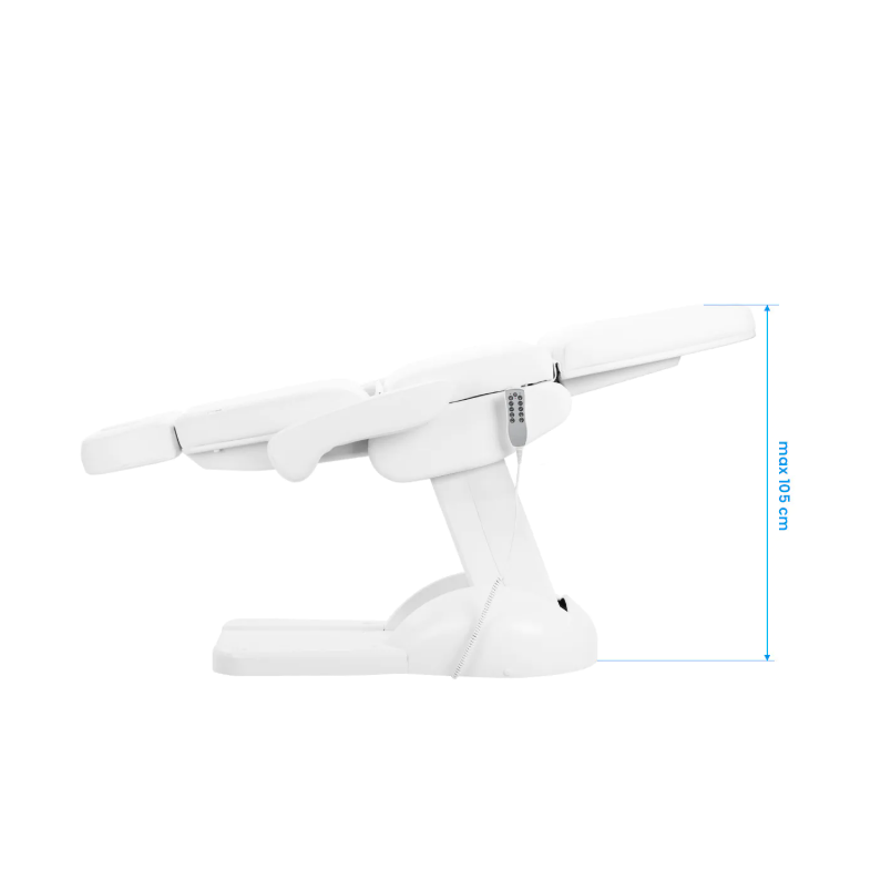 Professional electric cosmetology chair-bed AZZURRO LUX, white 17 Professional electric cosmetology chair-bed AZZURRO LUX, white 17