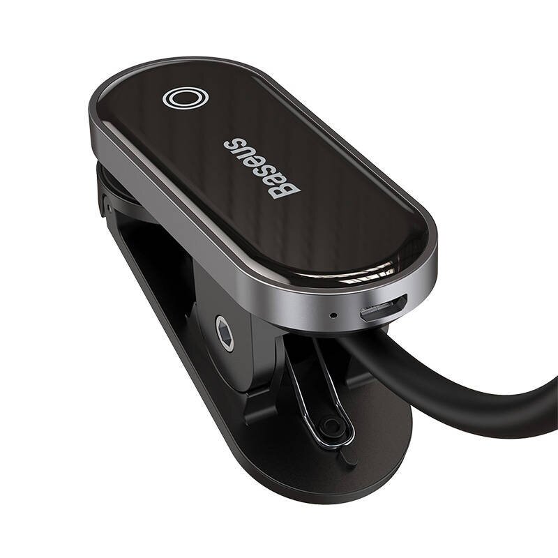 Desk MINI CLIP LED lamp for additional workplace lighting, dark grey 2 Desk MINI CLIP LED lamp for additional workplace lighting, dark grey 2