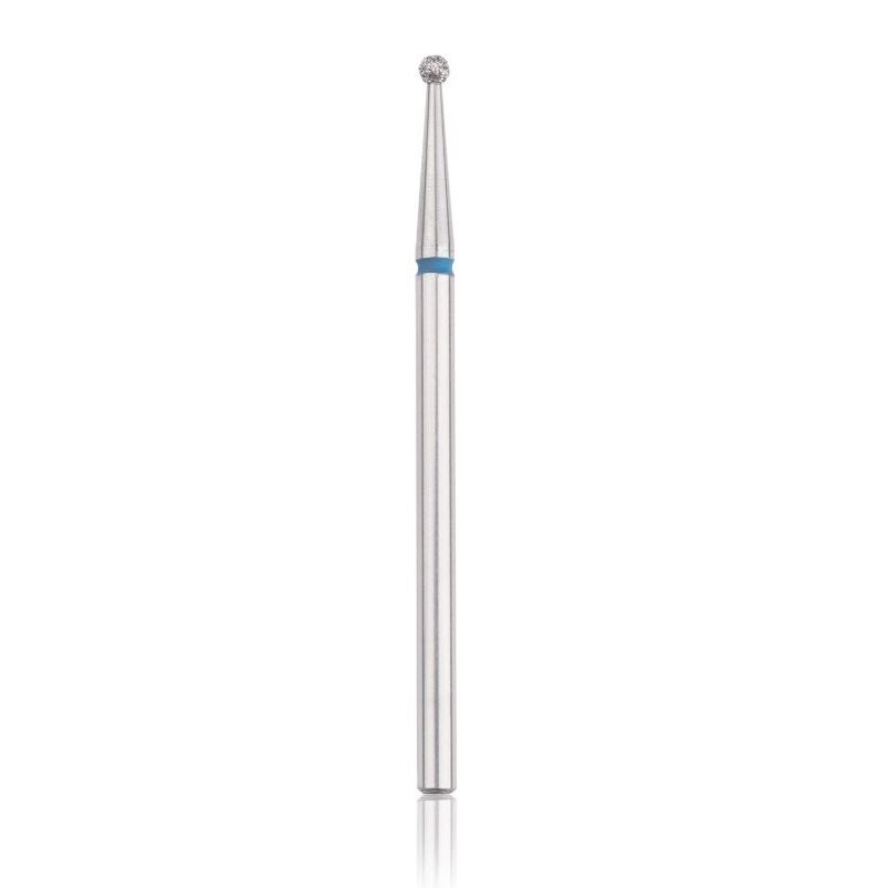 Profesionalus deimantinis frezos antgalis BALL BLUE 1,8 mm Profesionalus deimantinis frezos antgalis BALL BLUE 1,8 mm