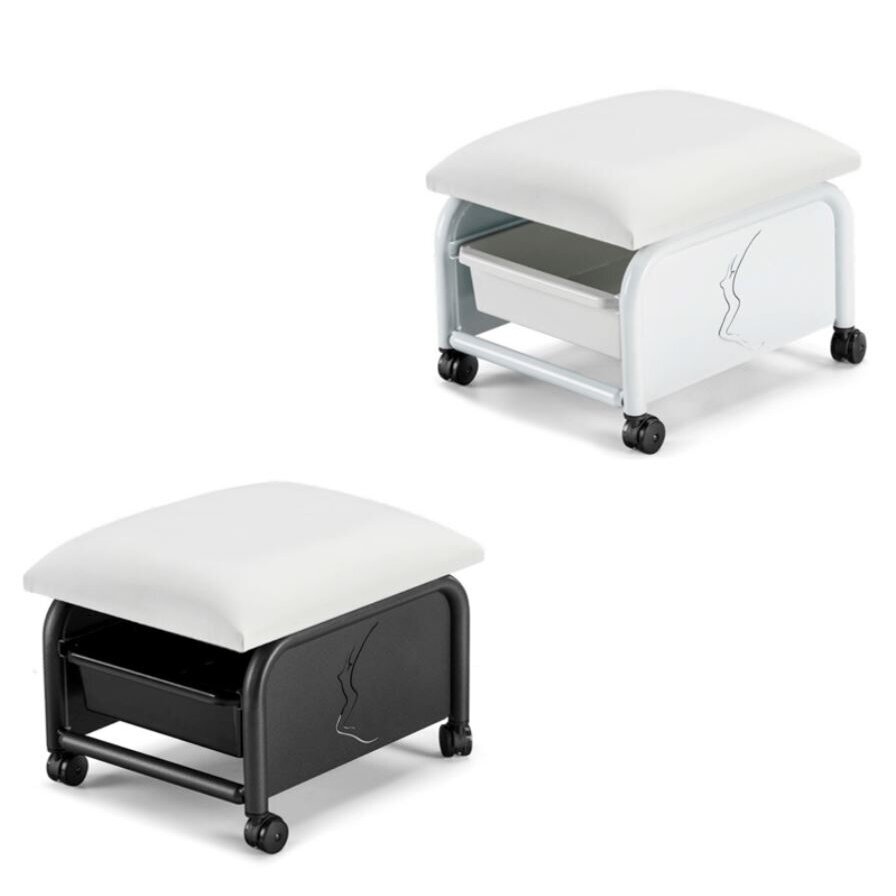 Professional footstool with tub for podiatry work EB26 Professional footstool with tub for podiatry work EB26