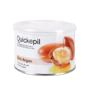 QUICKEPIL soft depilatory wax in a can with argan scent, 400 ml.