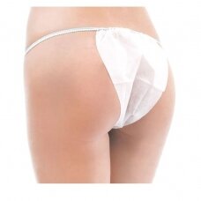 QUICKEPIL disposable thong panties with additional protection-wings, 100 pcs.