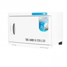 Profesionalus rankšluosčių šildytuvas su UV sterilizatoriumi 16 l, baltos spalvos