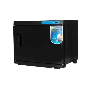 Professional towel warmer with UV sterilizer 23 Ltr, black color Professional towel warmer with UV sterilizer 23 Ltr, black color