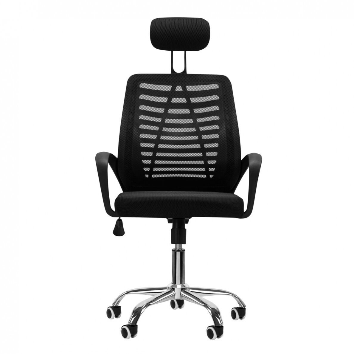 Reception and conference office chair QS-02, black color 2 Reception and conference office chair QS-02, black color 2
