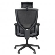 Reception and office chair COMFORT 32H, black color