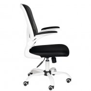 Ресепшн, офисное кресло ECO COMFORT 02, бело-черный