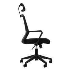 Registratūros, biuro kėdė QS-05, juodos spalvos
