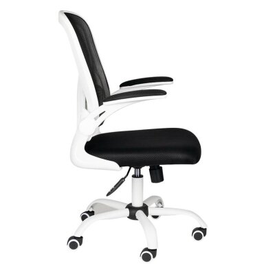 Reception, office chair ECO COMFORT 02, white black Reception, office chair ECO COMFORT 02, white black