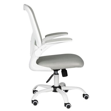 Office chair ECO COMFORT 02, white grey color Office chair ECO COMFORT 02, white grey color