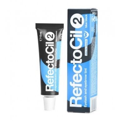 RefectoCil eyebrow, eyelash, beard gel paint (2), blue-black color 1