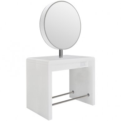Double-sided beauty salon mirror - console with LED lighting POLA II Double-sided beauty salon mirror - console with LED lighting POLA II