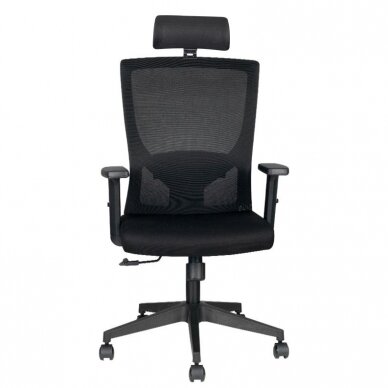 Reception and office chair COMFORT 32H, black color 2