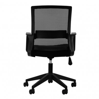 Registratūros, biuro kėdė QS-11, juodos spalvos 3