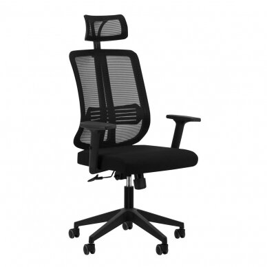 Офисный стул QS-16A, черного цвета