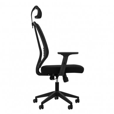 Офисный стул QS-16A, черного цвета  2