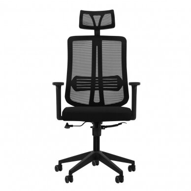 Офисный стул QS-16A, черного цвета  4
