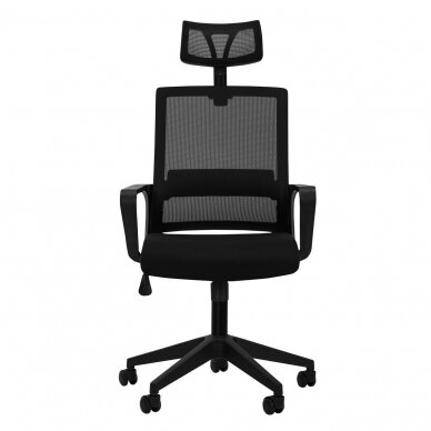 Registratūros, biuro kėdė QS-05, juodos spalvos 2