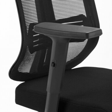 Офисный стул QS-16A, черного цвета  9