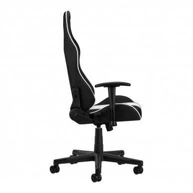 Профессиональное kресло для компьютерных ирг и офиса DARK, черного/белого цвета 3