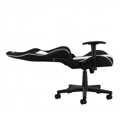 Профессиональное kресло для компьютерных ирг и офиса DARK, черного/белого цвета 4