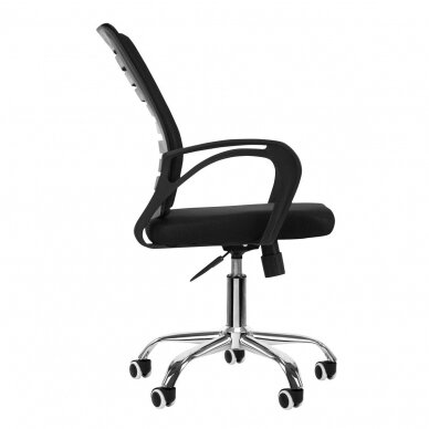 Registratūros, biuro kėdė QS-04, juodos spalvos 1