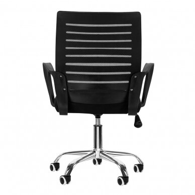 Registratūros, biuro kėdė QS-04, juodos spalvos 3