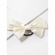 Ribbon hair tie with, 1 pc.