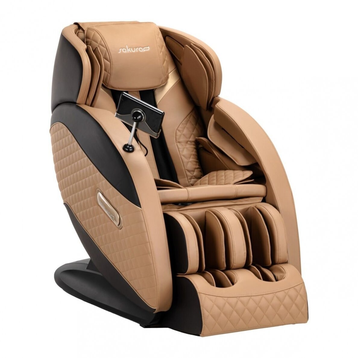 SAKURA STANDART 801 armchair with massage function, brown color