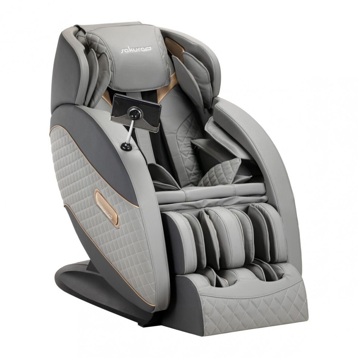 SAKURA STANDART 801 armchair with massage function, grey color SAKURA STANDART 801 armchair with massage function, grey color
