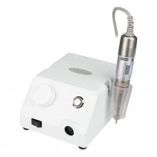 Professional electric nail drill for manicure and pedicure SAEYANG MARATHON ESCORT III + H200, white color