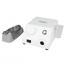 Professional electric nail drill for manicure and pedicure SAEYANG MARATHON ESCORT III + H200, white color