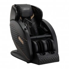 SAKURA STANDART 801 fotelis su masažo funkcija, juodos spalvos