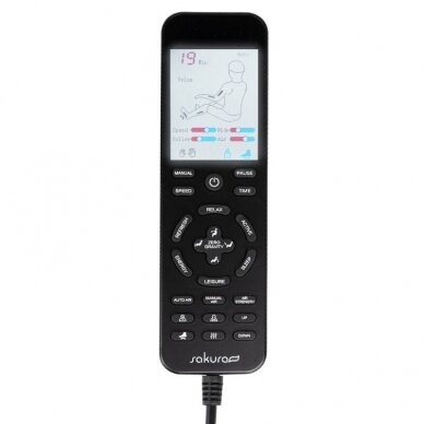 SAKURA кресло с функцией массажа в сером цвете PREMIUM 807 11 SAKURA кресло с функцией массажа в сером цвете PREMIUM 807 11